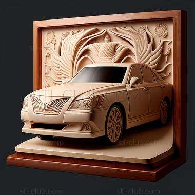 3D model Toyota Crown Majesta (STL)
